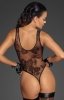Seksowne kwiatowe body damskie F242 tył
